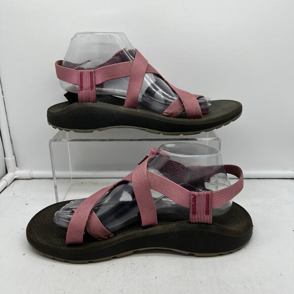 Chaco Sandals Womens 10 Z Cloud Strappy Outdoor Slide Trail Shoes Pink - Picture 3 of 9